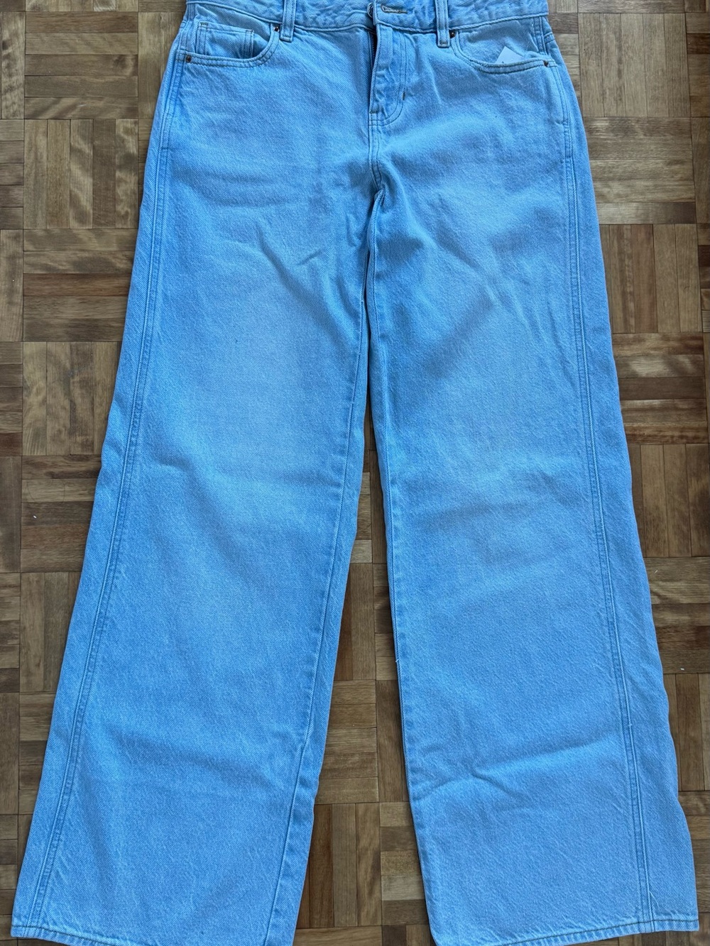 PacSun Light Blue Wide Leg Jeans for Women
